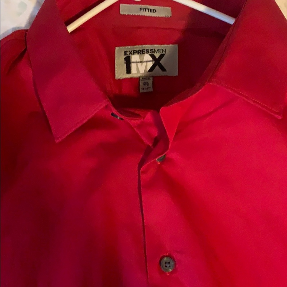 2xl 18-18 1/2 Fitted Express Men 1MX longsleeve
